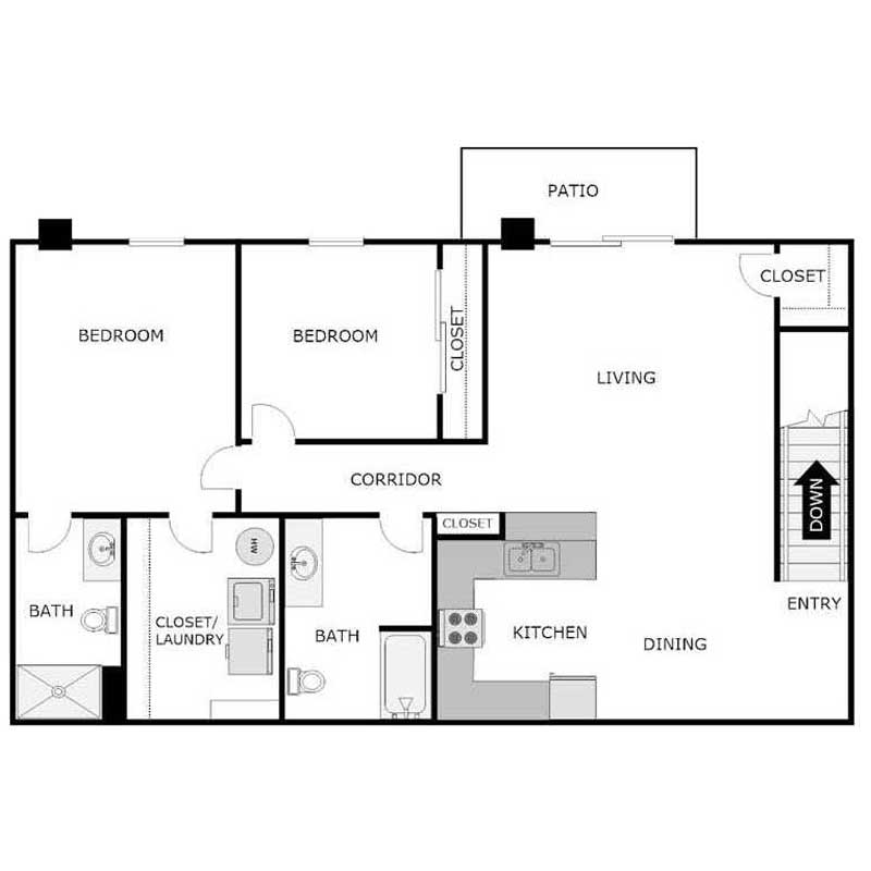 Floor Plans The Reserve Apartments Waupaca, WI A PRE/3 Property